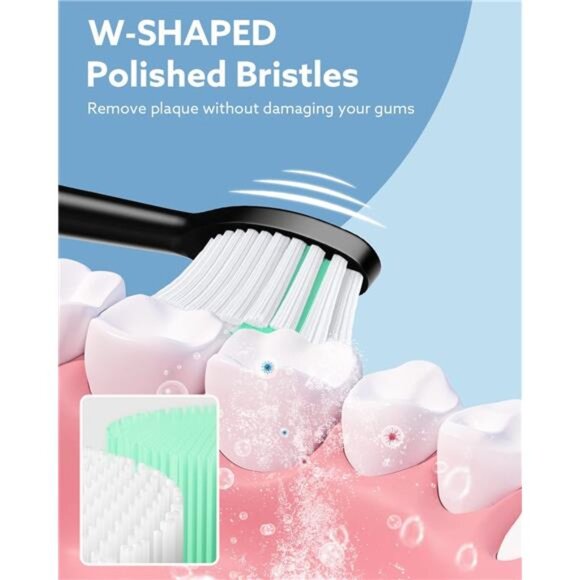 Operan Electric Toothbrush for Adults and Kids Rechargeable Sonic Toothbrush - Picture 4 of 7